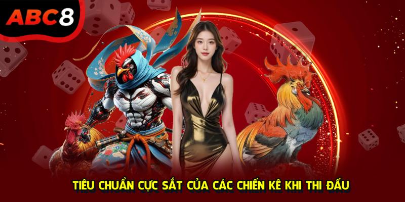 Tiêu chuẩn cực sắt của các chiến kê khi thi đấu