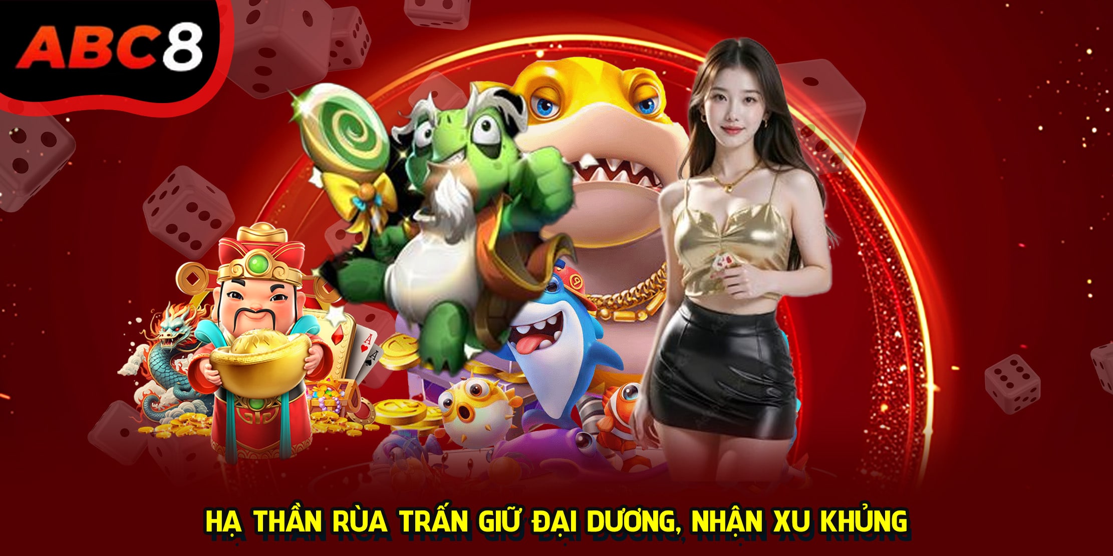 Hạ thần rùa trấn giữ đại dương, nhận xu khủng