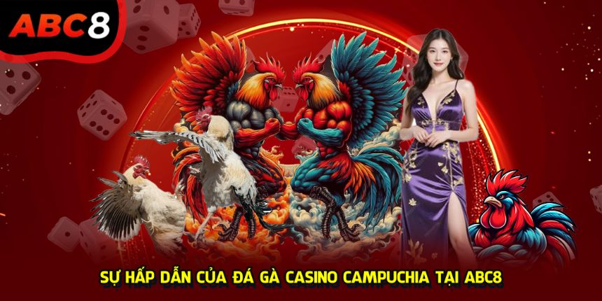 Sự hấp dẫn của đá gà Casino Campuchia tại ABC8