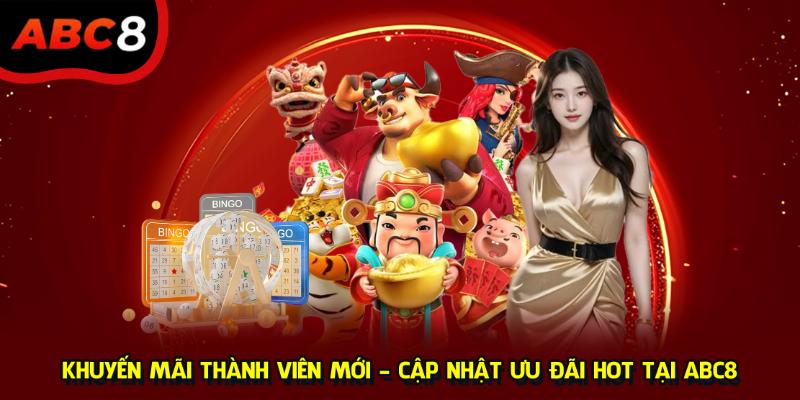 Khuyến mãi thành viên mới ABC8 ảnh dại diện