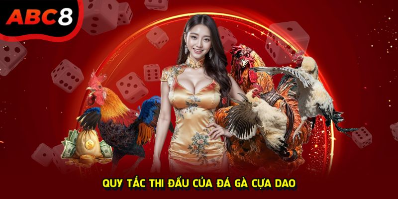 Quy tắc thi đấu của đá gà cựa dao